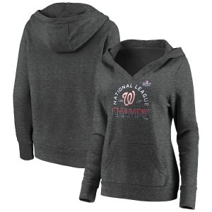 Washington Nationals Women’s 2019 National League Champions Pullover Hoodie