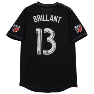 Frederic Brillant D.C. United Autographed Match-Used on October 21, 2018 Jersey
