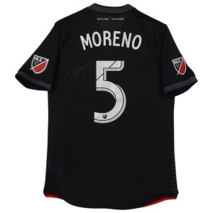 Junior Moreno D.C. United Autographed Match-Used Jersey vs. New York City FC