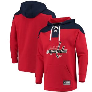 Men’s Washington Capitals Red Franchise Pullover Hoodie