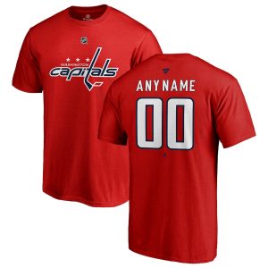 Washington Capitals Personalized Team Authentic T-Shirt