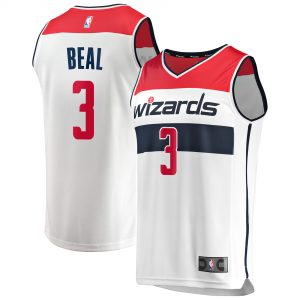 Bradley Beal Washington Wizards White Fast Break Replica Jersey