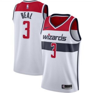 Nike Bradley Beal Washington Wizards White 2019/2020 Swingman Jersey