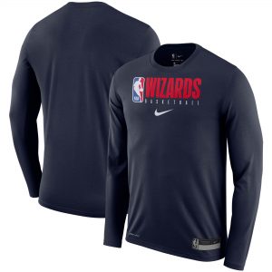 Washington Wizards Nike Practice Legend Performance Long Sleeve T-Shirt